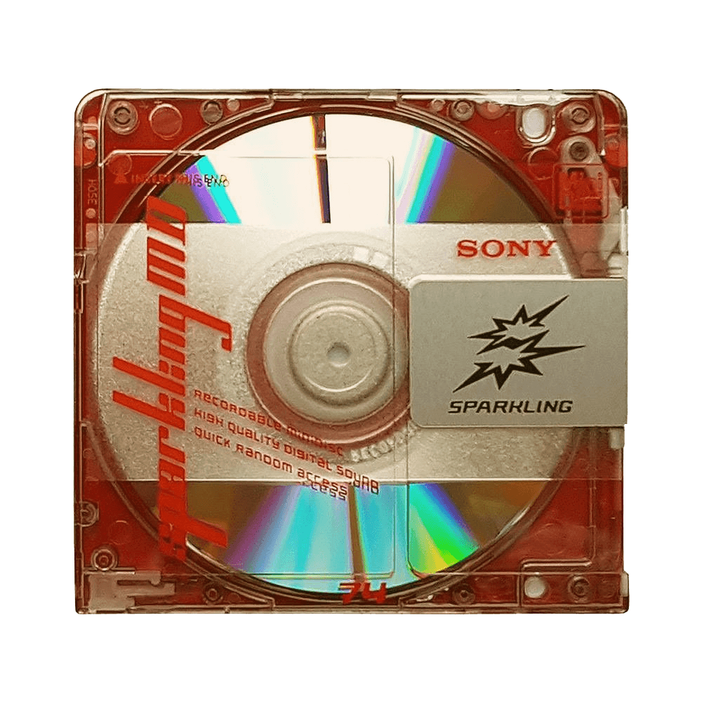 sony sparkling MiniDisc